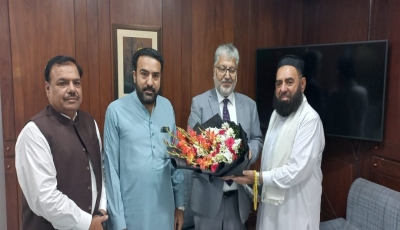 علامہ سید افتخار حسین نقوی کی پروفیسر ڈاکٹر مختیار احمد کو دوبارہ چئیرمین منتخب ہونے پر مبارک باد 