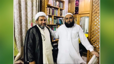  علامہ سید افتخار حسین نقوی کی رہائشگاہ پر خصوصی ملاقات