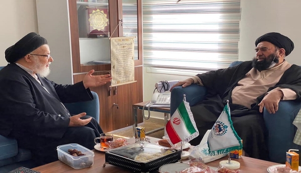 بزرگ عالم دین کی لبنان میں علامہ سید افتخار حسین نقوی سے ملاقات