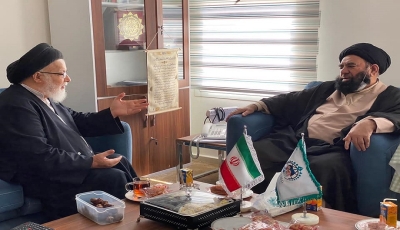 بزرگ عالم دین کی لبنان میں علامہ سید افتخار حسین نقوی سے ملاقات